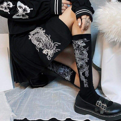 Fire Breathin' Dragon Socks EG16904 - Egirldoll