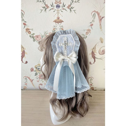 【Full Payment Reservation】Soft Gothic Cross Barbie Doll Halter Lolita Dress EG17397 - Egirldoll