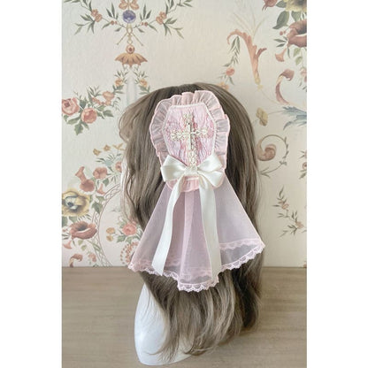 【Full Payment Reservation】Soft Gothic Cross Barbie Doll Halter Lolita Dress EG17397 - Egirldoll