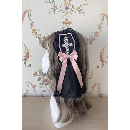 【Full Payment Reservation】Soft Gothic Cross Barbie Doll Halter Lolita Dress EG17397 - Egirldoll