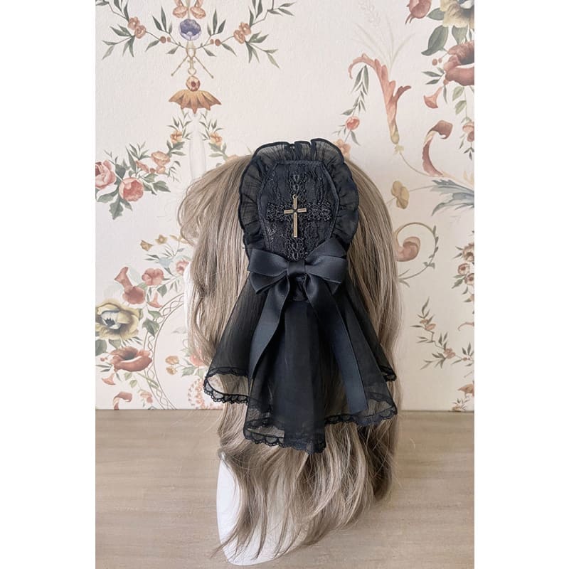 【Full Payment Reservation】Soft Gothic Cross Barbie Doll Halter Lolita Dress EG17397 - Egirldoll