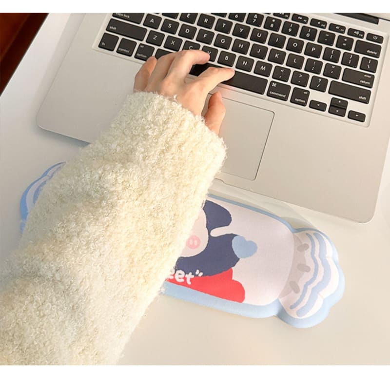 GG Cute White Rabbit Candy Mouse Pad ON581 - Mousepad