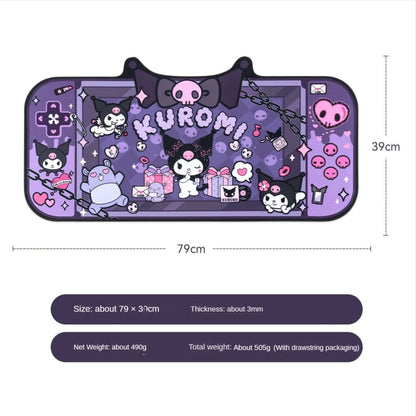 GG Gamer Girl Cartoon Kuromi Game Mousepad ON501 - 3mm /