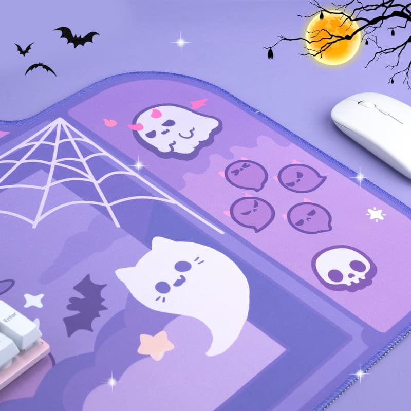 GG Kawaii Halloween Cute Ghosts Pastel Mouse Pad ON601 - 3mm
