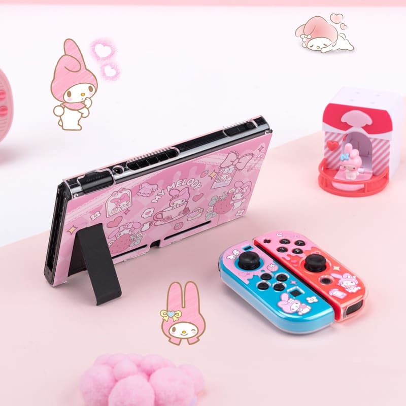 GG Kawaii Melody Pink Nintendo Switch Oled Protective Skin