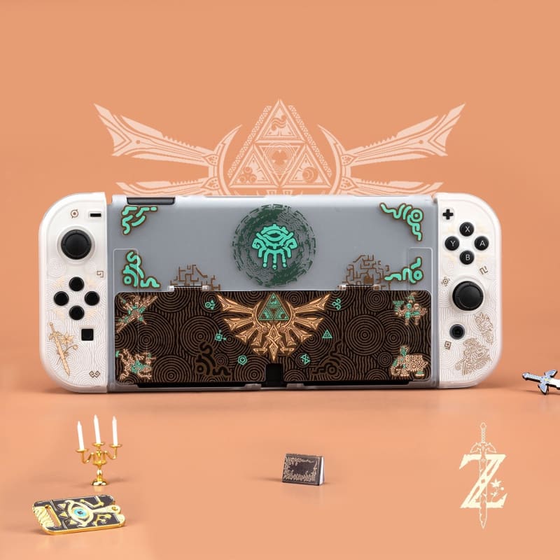 GG Link Zelda Nintendo Switch Oled Skin Case ON602 -