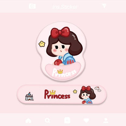 GG Snow White Princess Mouse Pad ON584 - Mouse pad+hand