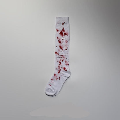 Gothic Blood Stained Socks EG17186 - Egirldoll