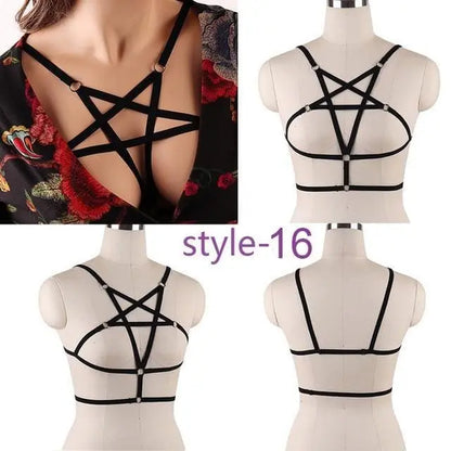 Gothic Body Garter Harness EG0069 - Egirldoll