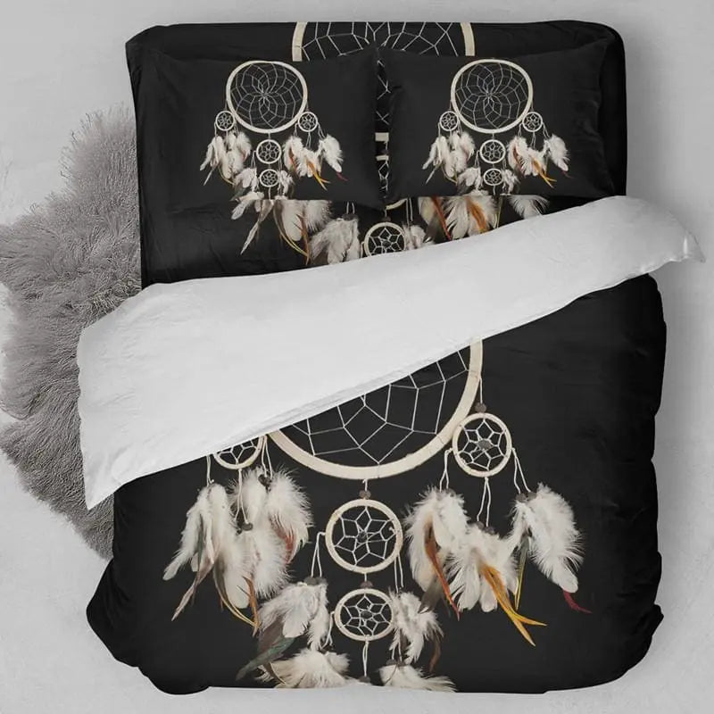 Gothic Bohemian Dream Catcher Black Bedding Set EG0072 - Egirldoll