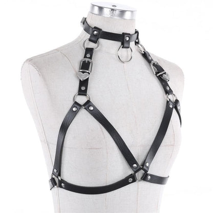 Gothic Bondage Top - Egirldoll