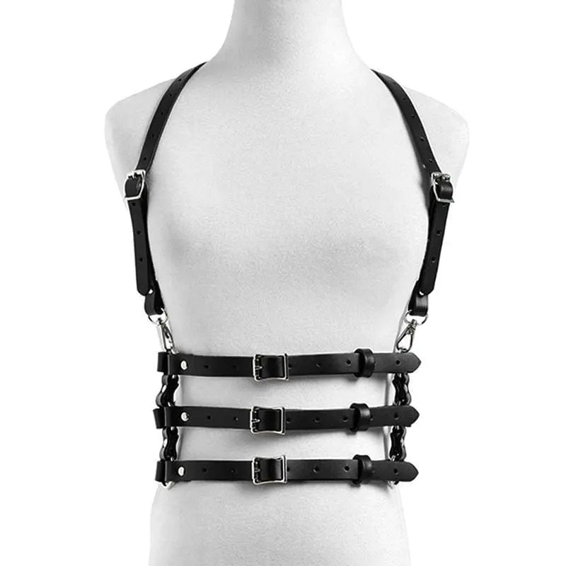 Gothic Cage Waist Suspender Harness EG269 - Egirldoll