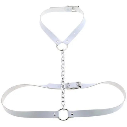 Gothic Chain Front Strap Body Harness EG0102 - Egirldoll