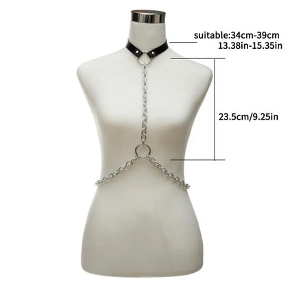 Gothic Chain Waist Body Harness EG0107 - Egirldoll