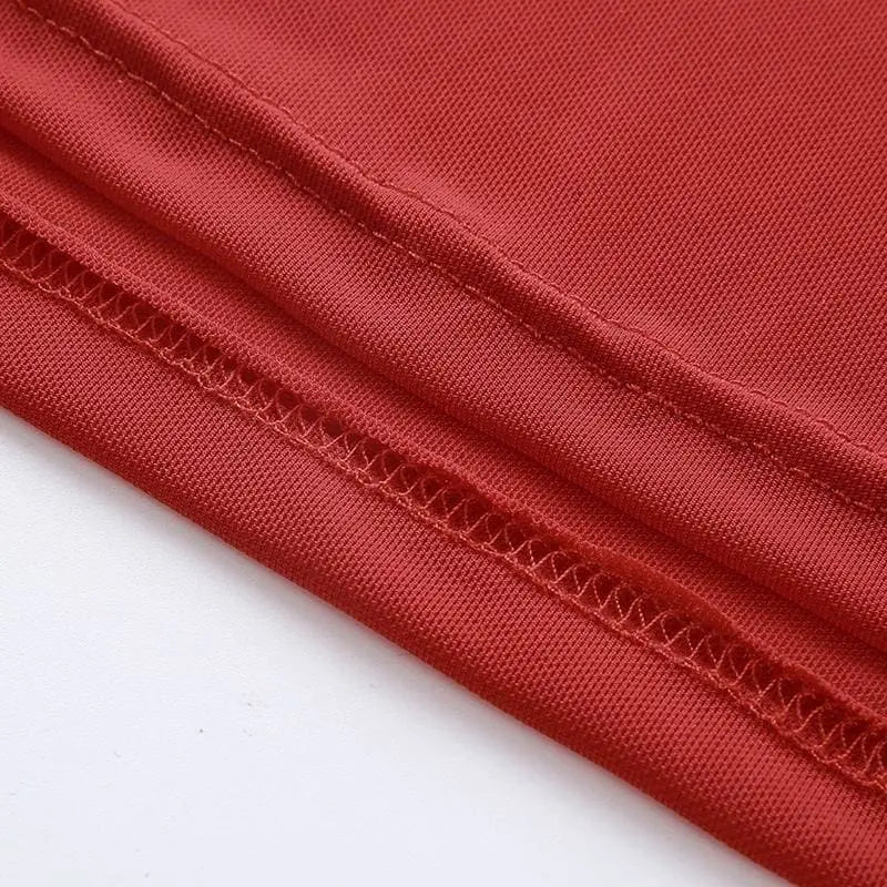 Gothic EL DIABLO Red Devil Embroidery Mesh Top EG0178 - Egirldoll