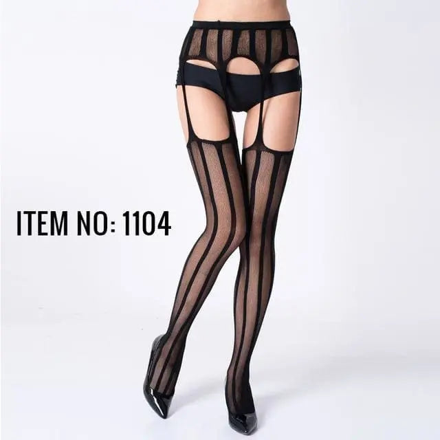 Gothic Embroidery Sexy Stockings Lingerie Pantyhose EG0181 - Egirldoll
