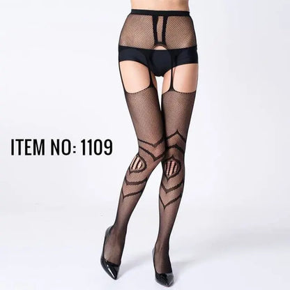 Gothic Embroidery Sexy Stockings Lingerie Pantyhose EG0181 - Egirldoll