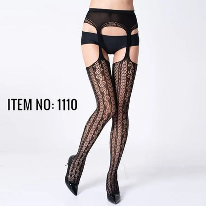 Gothic Embroidery Sexy Stockings Lingerie Pantyhose EG0181 - Egirldoll