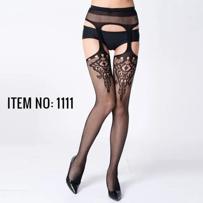 Gothic Embroidery Sexy Stockings Lingerie Pantyhose EG0181 - Egirldoll