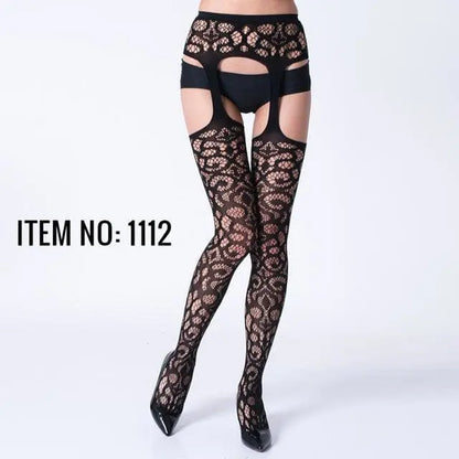 Gothic Embroidery Sexy Stockings Lingerie Pantyhose EG0181 - Egirldoll