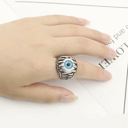 Gothic Evil Eyes Halloween Ring For Men Women EG255 - Egirldoll