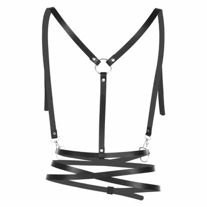 Gothic Faux Leather Body Harness Belt EG0192 - Egirldoll