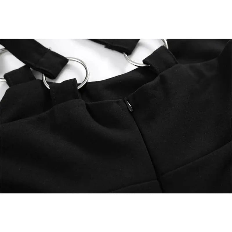 Gothic Harajuku A-Line Suspender Mini Skirt EG0383 - Egirldoll