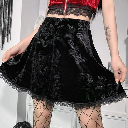 Gothic Harajuku Crush Your Faith Skirt GA013 - Egirldoll