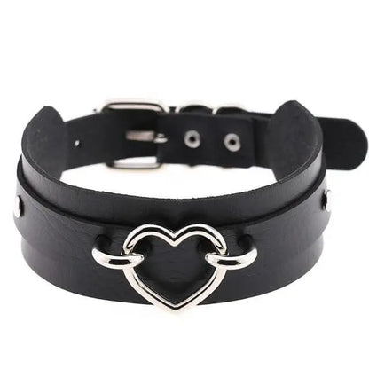 Gothic Harajuku Heart Choker Necklace EG199 - Egirldoll