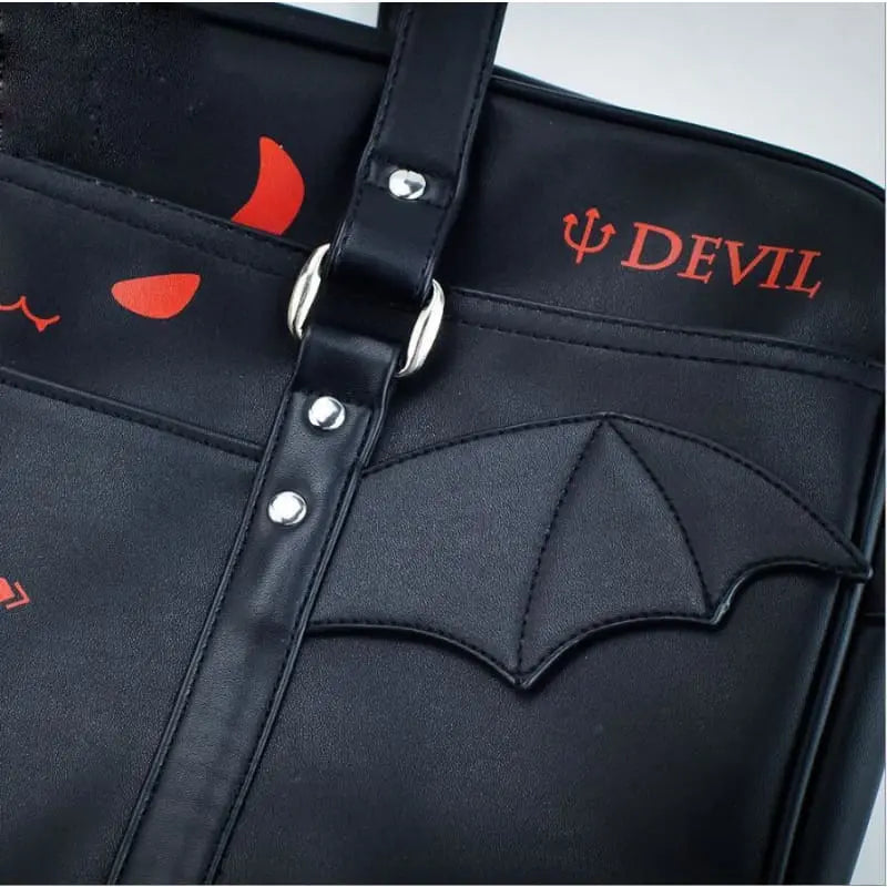 Gothic Harajuku Little Devil Wings School Bag EG0414 - Egirldoll