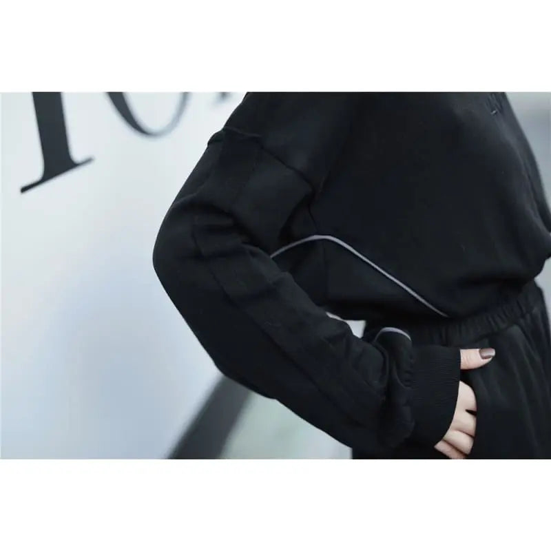 Gothic Harajuku Loner Puff Sleeve Jumpsuit Romper EG0416 - Egirldoll