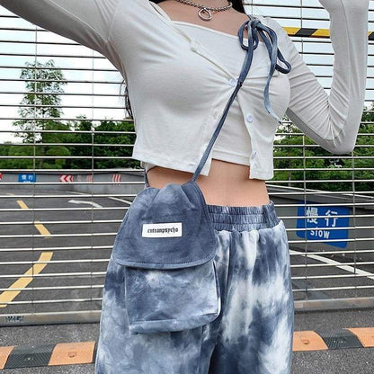 Gothic Harajuku Sky High Tie Dye Pants GA107 - Egirldoll