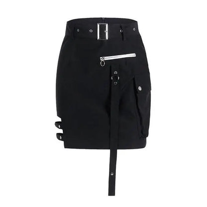 Gothic Hollow Out Side Mini Skirt EG0459 - Egirldoll