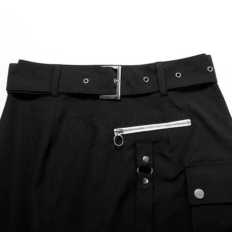 Gothic Hollow Out Side Mini Skirt EG0459 - Egirldoll