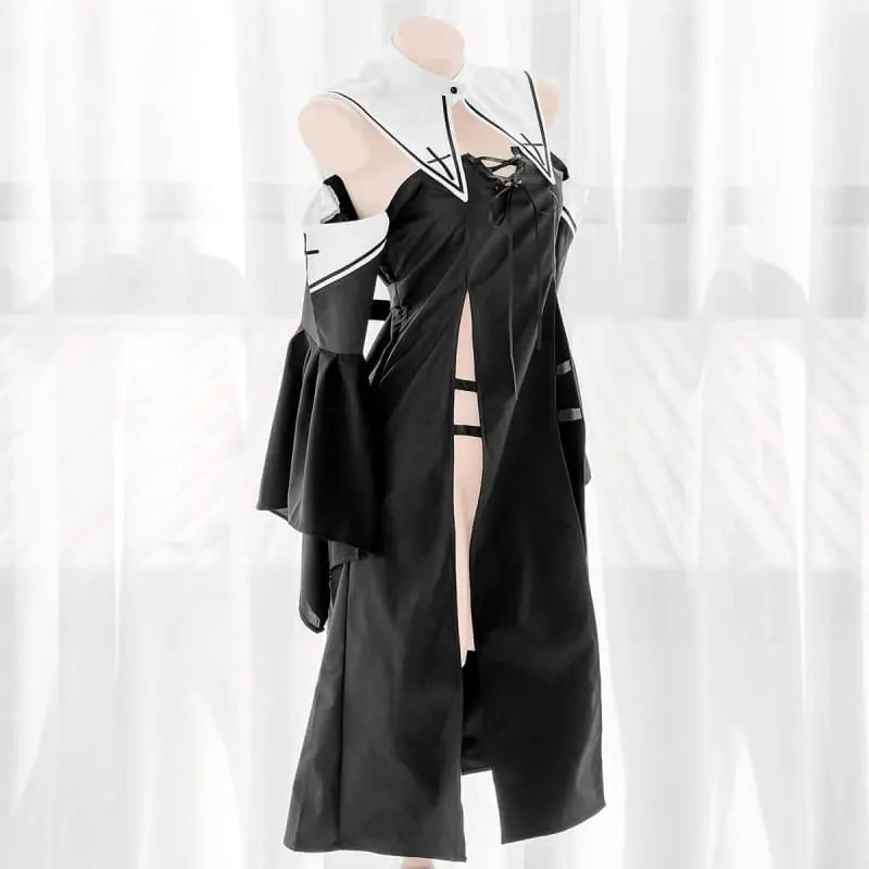 Gothic Hollowed-out Cross Uniform Dress EG16016 - Egirldoll