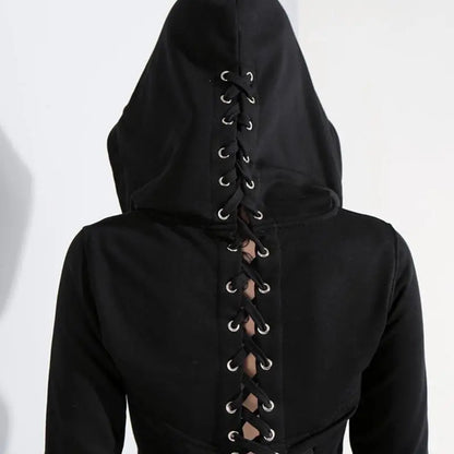 Gothic Hoodie Bolero with Straps EG0461 - Egirldoll