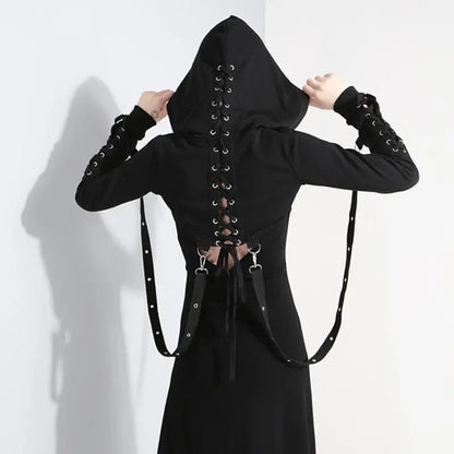 Gothic Hoodie Bolero with Straps EG0461 - Egirldoll