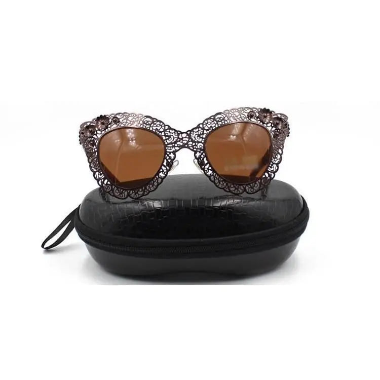 Gothic Intricate Design Cat Eye Sunglasses EG0467 - Egirldoll