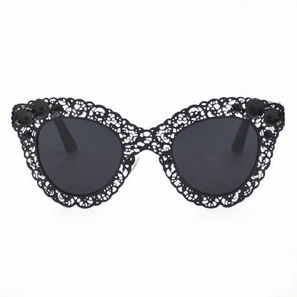 Gothic Intricate Design Cat Eye Sunglasses EG0467 - Egirldoll