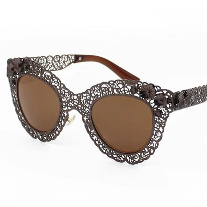 Gothic Intricate Design Cat Eye Sunglasses EG0467 - Egirldoll