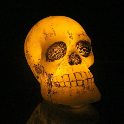 Gothic Mini Skull LED Flameless Electronic Candle Light - Egirldoll