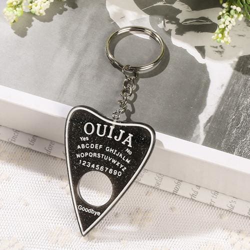 Gothic Ouija Planchette Charm Keychain - Egirldoll