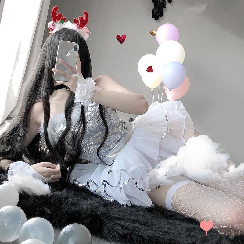 Gothic Uniform Seduction Cat Girl Cosplay Costumes EG17529 - Egirldoll