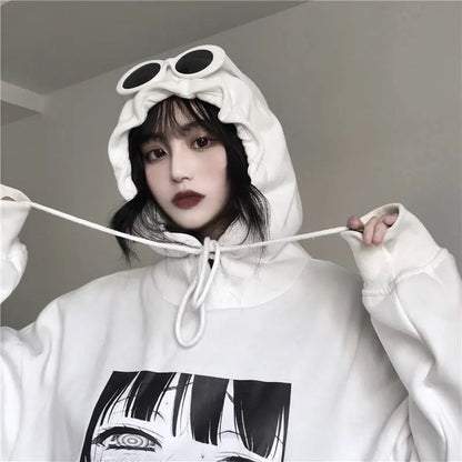 Gothic YUMEKO JABAMI Harajuku Oversized Hoodie EG053 - Egirldoll