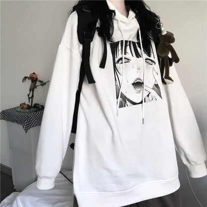 Gothic YUMEKO JABAMI Harajuku Oversized Hoodie EG053 - Egirldoll