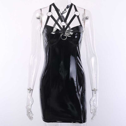 Grunge Dark Slim Gothic Cross Dress EE0915 - Egirldoll