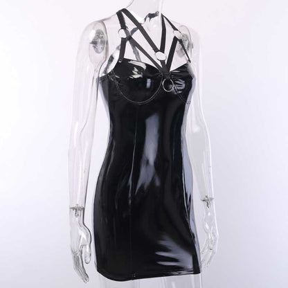 Grunge Dark Slim Gothic Cross Dress EE0915 - Egirldoll