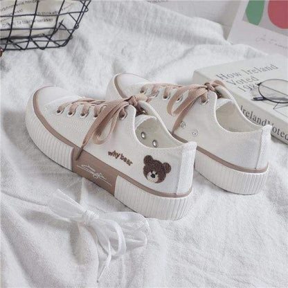 Harajuku Bear Kawaii Sports Shoes EG16604 - Egirldoll