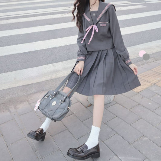 Harajuku Black Pink Cute Fashionable Uniform ON586 - dress