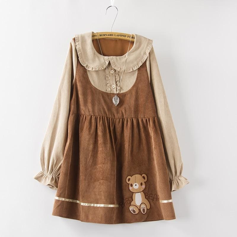 Harajuku Girl Sweet Bear Kawaii Dress FY028 - Egirldoll